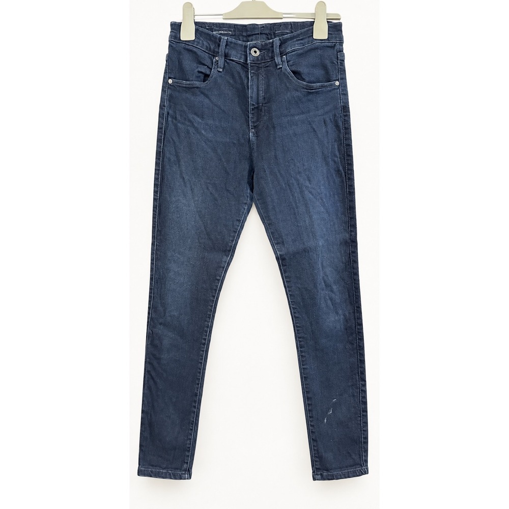 AG Adriano Goldschmied The Farrah Skinny High Rise Jeans Dark Blue 30R DMS1379